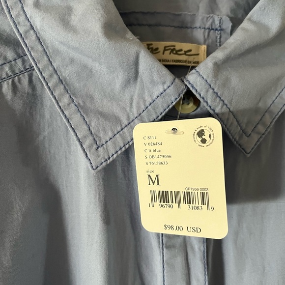 Free People Button Down - Medium - Picture 3 of 3